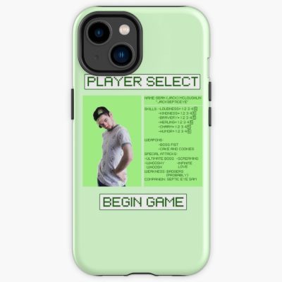 Jacksepticeye Player Select Screen Iphone Case Official Jacksepticeye Merch